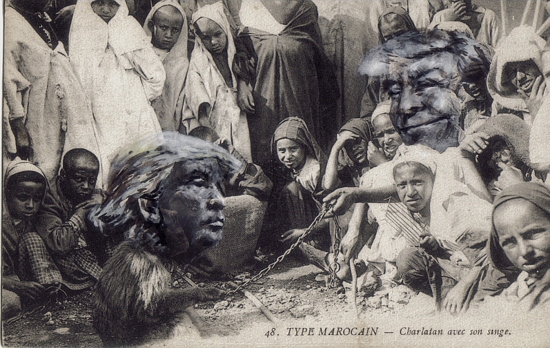 Bestand:5 Charlatan avec son Singe 8.8 h x 13.7 C.Cleeren-.jpg