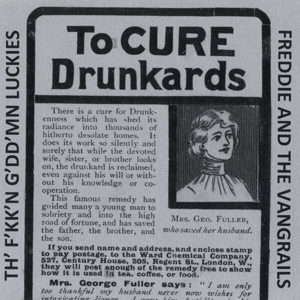 Bestand:TheFkknGddmnLuckiesFreddieandTheVangrailsTocuredrunkardsVinyl7splitreleasescan - 0048566.jpg